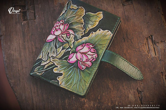 Pink Lotus Women Short Wallet