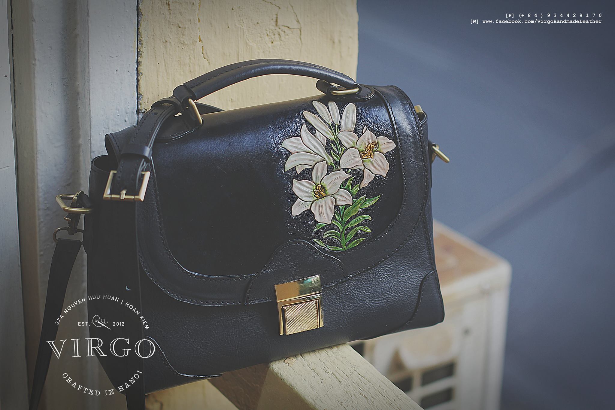 Lily Handbag with Detachable Strap
