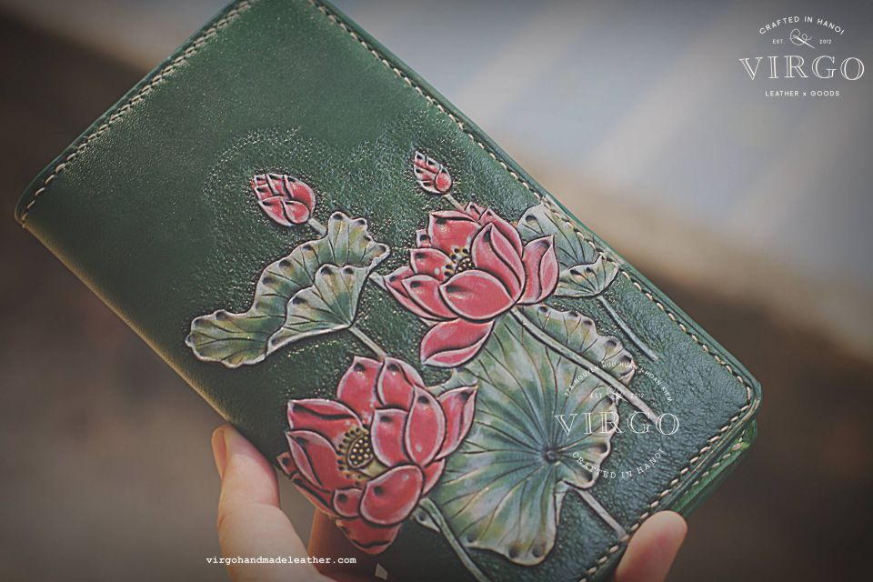 Lotus Long Wallet