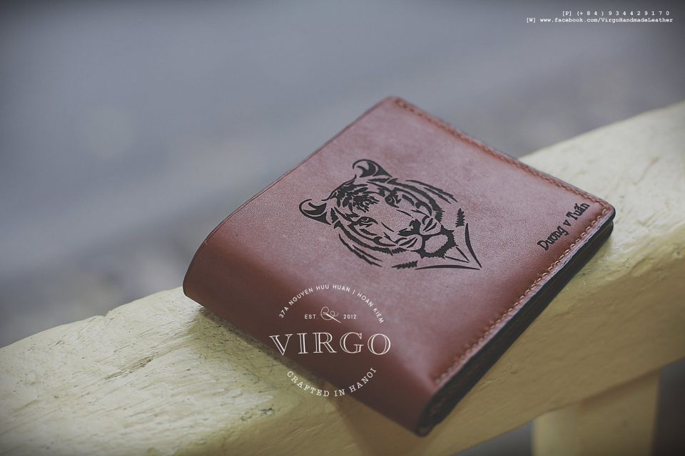 Tiger Laser Minimal Wallet