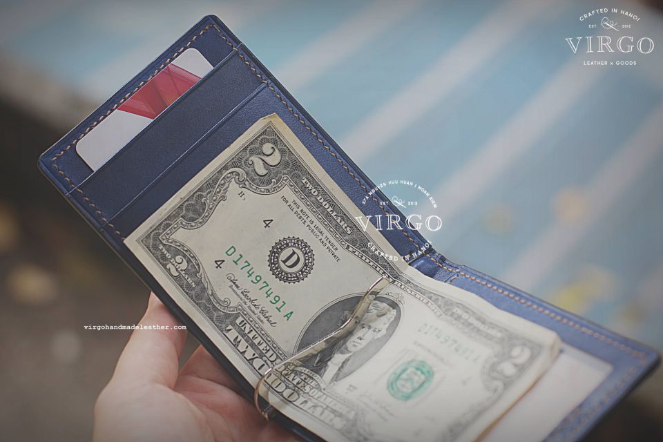 Money Clip Bifold Wallet