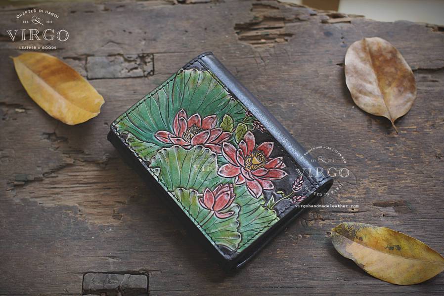 Lotus Coin Carving Wallet 2