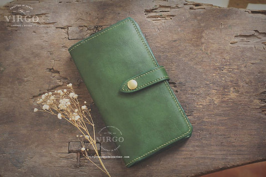 Emerald Minimal Long Wallet