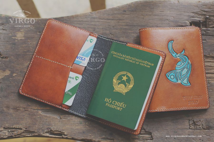 Pisces Couples Passport Cover