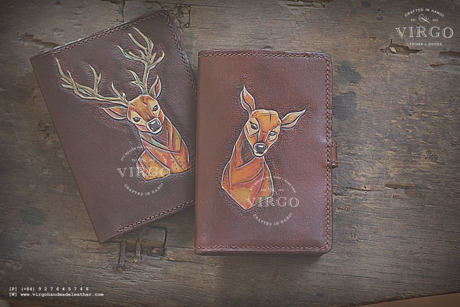 Deer Couple Passport Cover